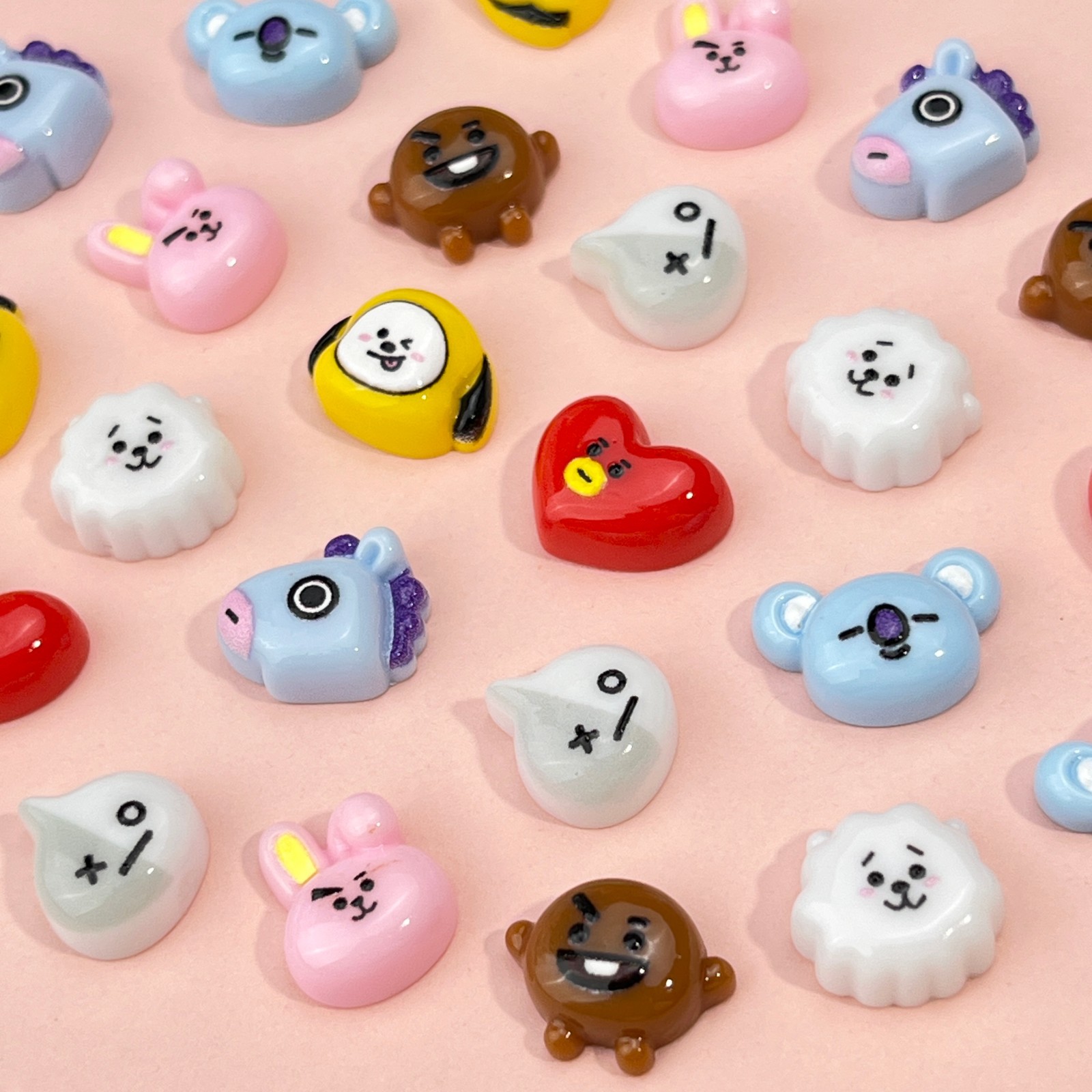 B T 21 Chimmy Koya RJ Shooky T - Resin Craft Kit reseña y precio