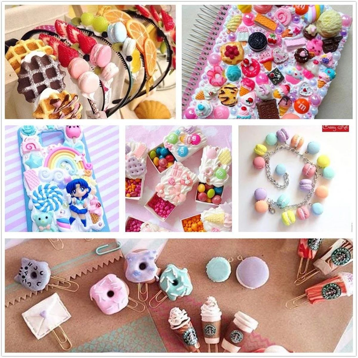 30 Uds. De dijes de limo de ca - Resin Crafts Diy reseña y precio