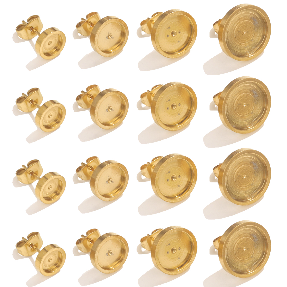 10 Uds. De pendientes dorados  - Resin Craft Kit reseña y precio