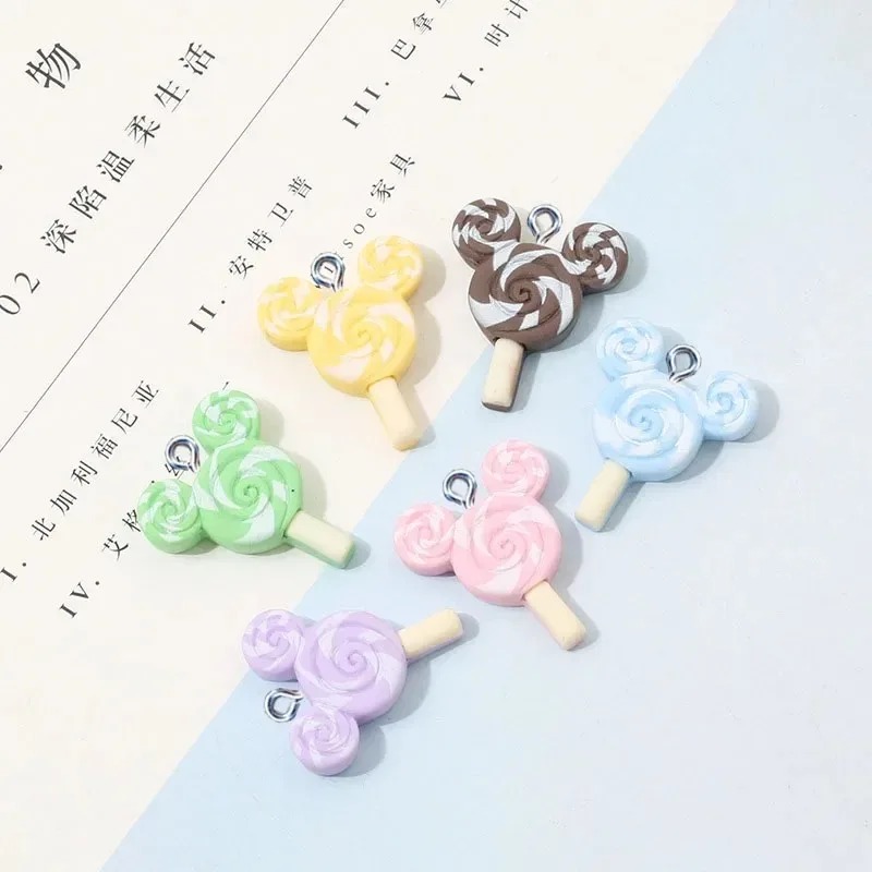 10 piezas de dijes de resina K - Resin Crafts Diy reseña y precio